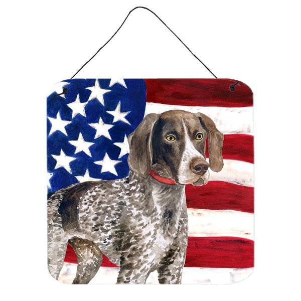 Micasa German Shorthaired Pointer Patriotic Wall or Door Hanging Prints MI628357